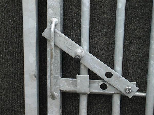 Hundeg�rd, 5 cm balustreelement, bredde 200 cm uden l�ge