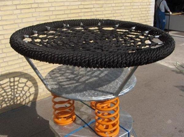Vipperede - gyngestol - sort - �120 cm