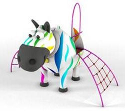 Zebra som Leget�rn