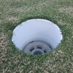 Puttinghuller til golfbane