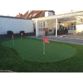 Puttinggreen i haven?