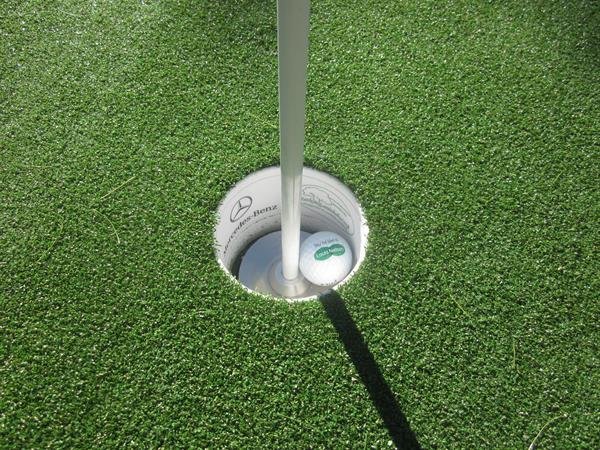 Puttinghuller til golfbane