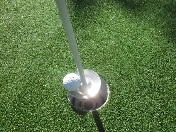 Puttinghuller til golfbane