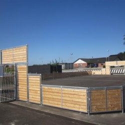 Multibane med asfalt
