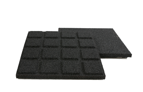 Gummifliser 40 mm til faldunderlag kun 6 kvm tilbage p� lager 