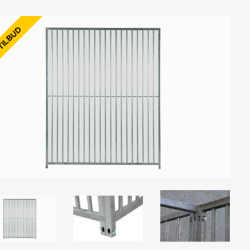 Hundeg�rd, 5 cm balustreelement, bredde 100 cm uden l�ge