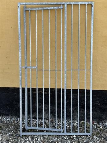 Hundeg�rd, 8 cm balustreelement, bredde 100 cm med l�ge