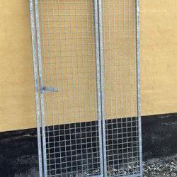 Hundeg�rd, gitterelement, bredde 100 cm med l�ge