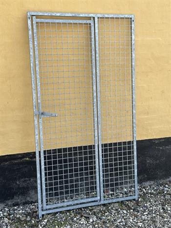Hundeg�rd, gitterelement, bredde 100 cm med l�ge