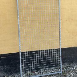 Hundeg�rd, gitterelement, bredde 100 cm uden l�ge