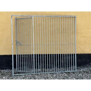 Hundeg�rd, 5 cm balustreelement, bredde 200 cm med l�ge
