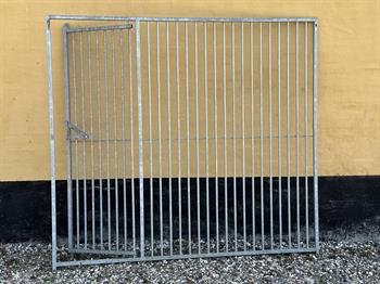 Hundeg�rd, 5 cm balustreelement, bredde 200 cm med l�ge