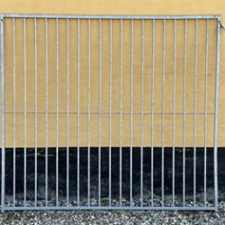 Hundeg�rd, 8 cm balustreelement, bredde 200 cm uden l�ge