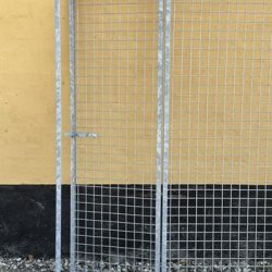 Hundeg�rd, gitterelement, bredde 200 cm med l�ge