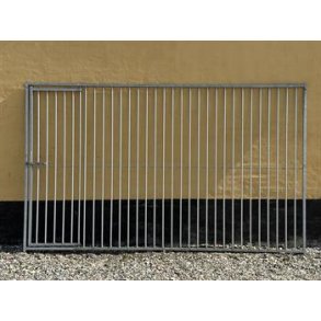 Hundeg�rd, 8 cm balustreelement, bredde 300 cm med l�ge