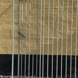 Hundeg�rd, 8 cm balustreelement, bredde 300 cm med l�ge
