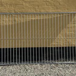 Hundeg�rd, 8 cm balustreelement, bredde 300 cm uden l�ge 