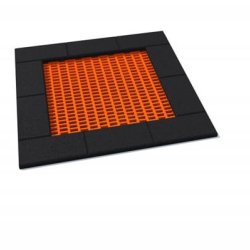 Trampolin Firkantet 150