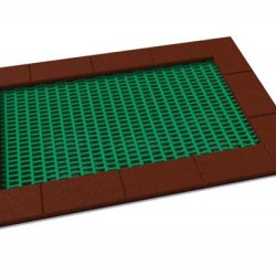 Trampolin Firkantet 150 x 225