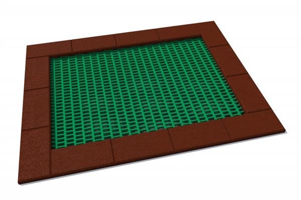 Trampolin Firkantet 175 x 225