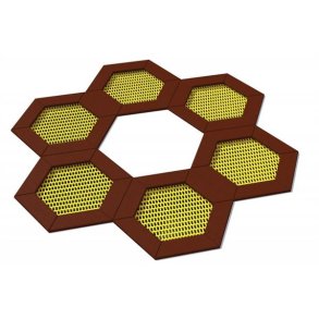 Trampolin Sekskantet 6A
