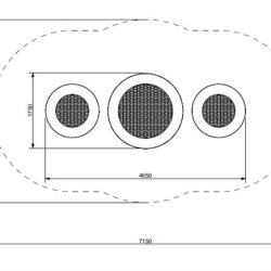 Trampoline Rund 3A