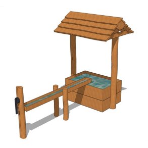 Vandleg med pumpestation