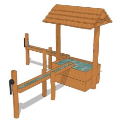 Vandleg med dobbelt pumpestation - Vinkel
