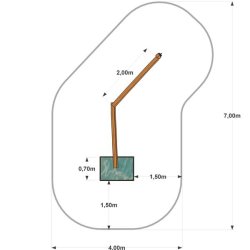 Vandleg med kar og kanaler (inkl. pumpestation)