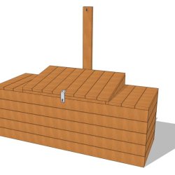 Depotkasse 160 cm.