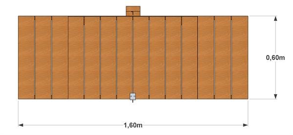 Depotkasse 160 cm.
