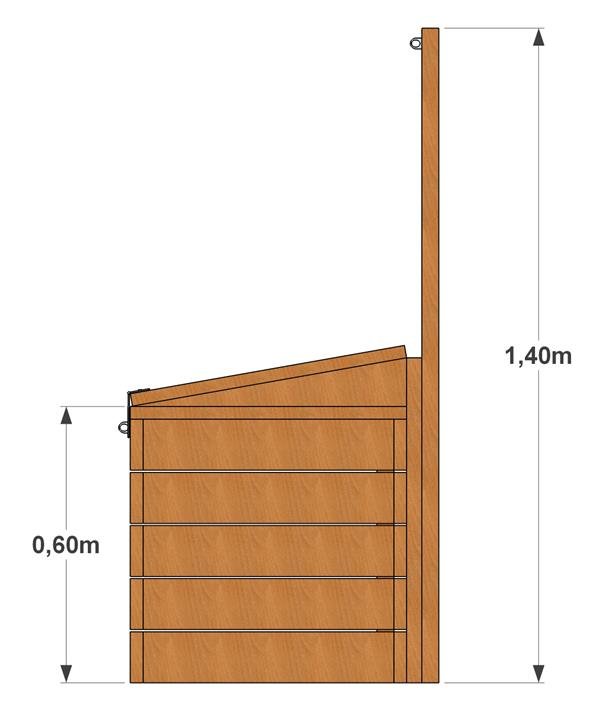 Depotkasse 160 cm.
