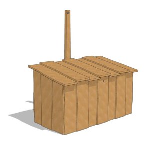 Depotkasse 120 cm.