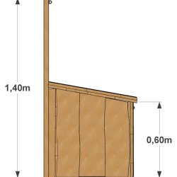 Depotkasse 120 cm.