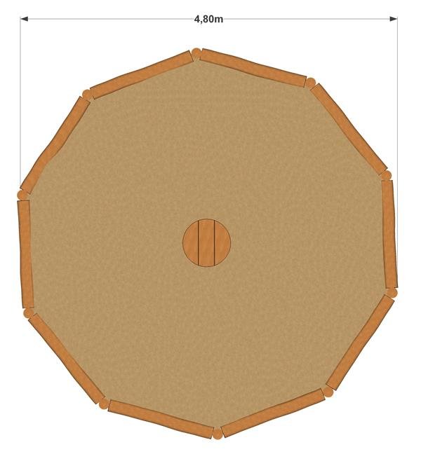 Robinia sandkasse polygon