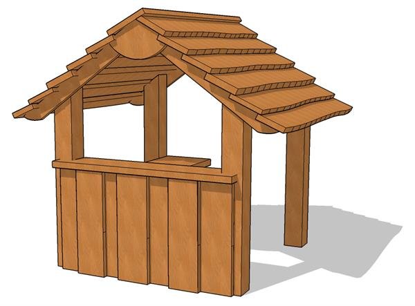 Kiosk med sidedisk 2