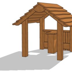 Kiosk med sidedisk 2