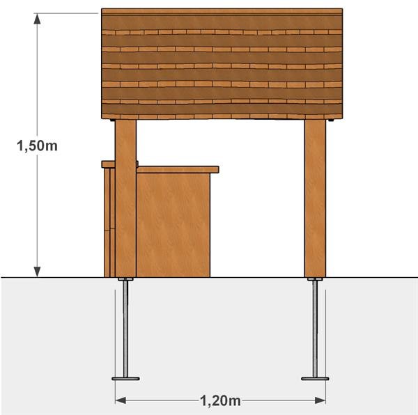 Kiosk med sidedisk 2