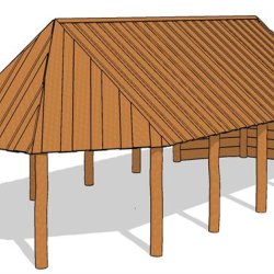 Aflangt multihus�model A