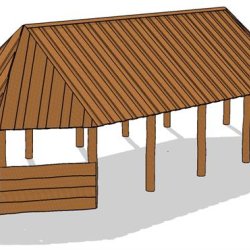 Aflangt multihus�model A