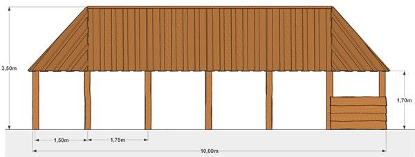 Aflangt multihus�model A