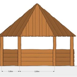 Aflangt multihus�model A