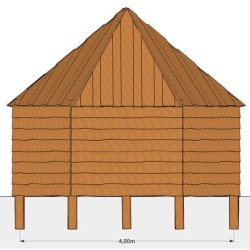 Aflangt multihus�model B