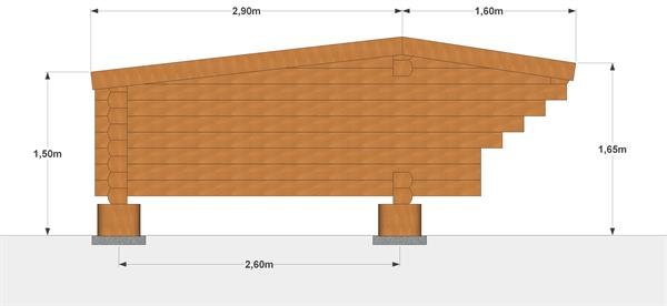 Fuldt�mmer shelter