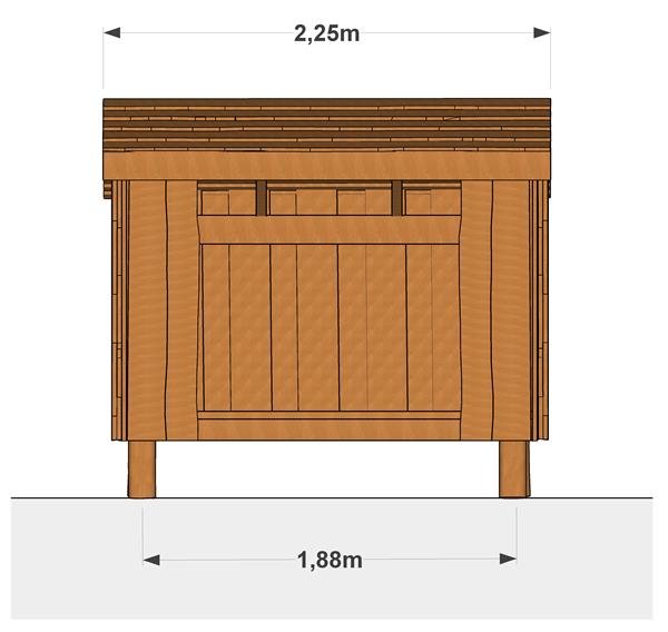 Mini Kalmar shelter
