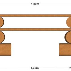 Robinia Bord-/b�nkes�t