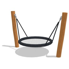 Stolpegynge med enkelt kurv RB