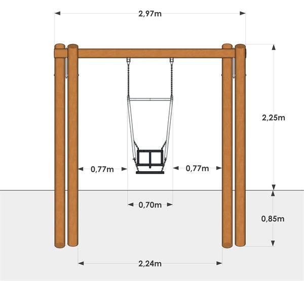 For�ldre-barn gynge 