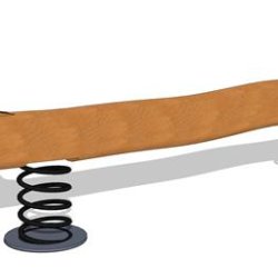 Balancegravhund p� fjedre