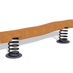 Balancebom p� fjedre